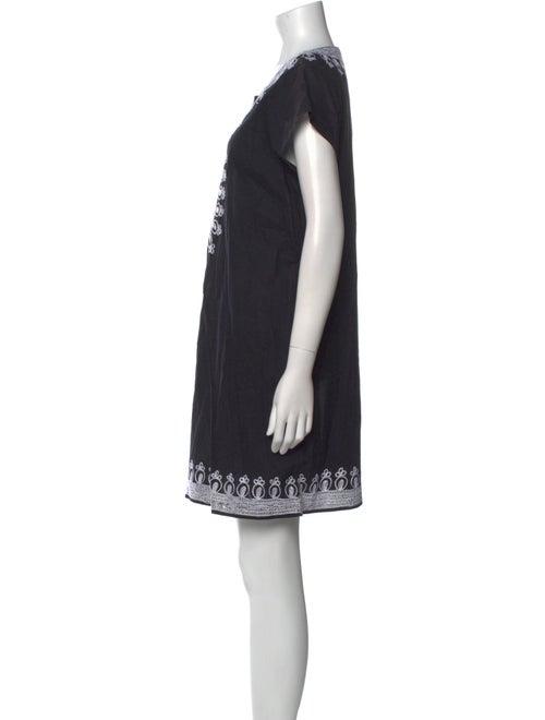 Calypso St. Barth V-Neck Mini Dress