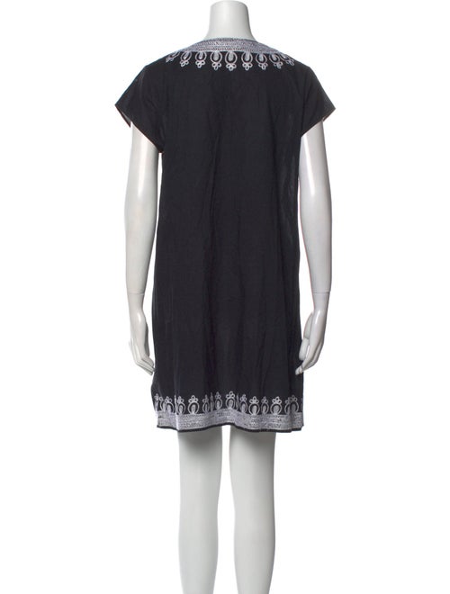 Calypso St. Barth V-Neck Mini Dress