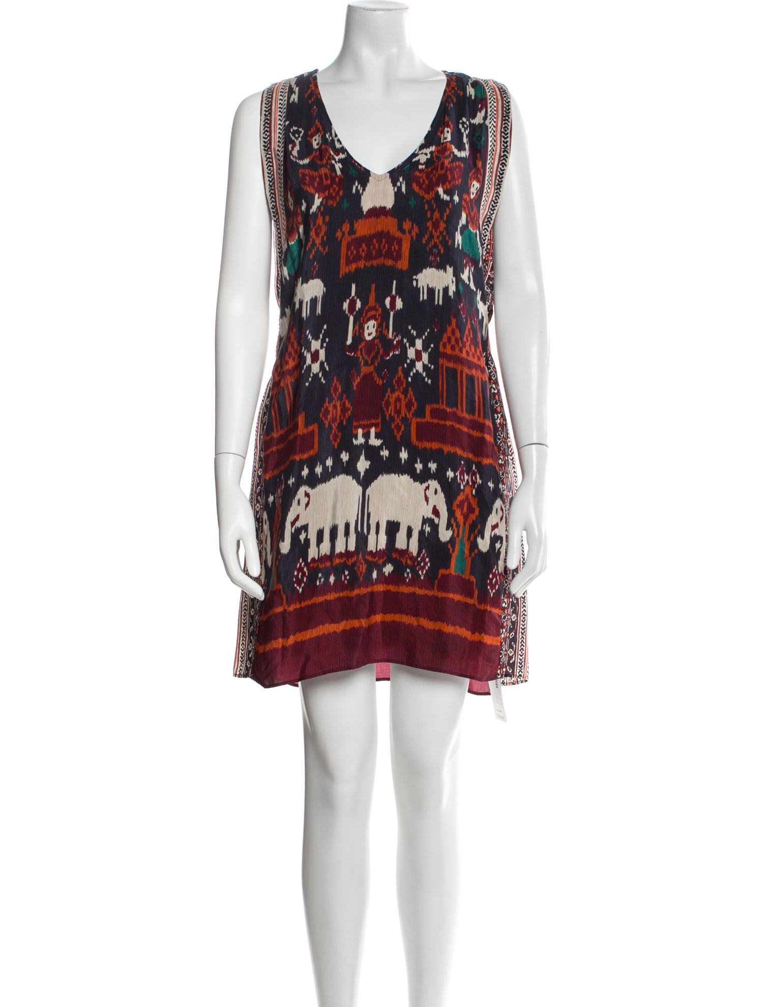 Calypso St. Barth Silk Mini Dress