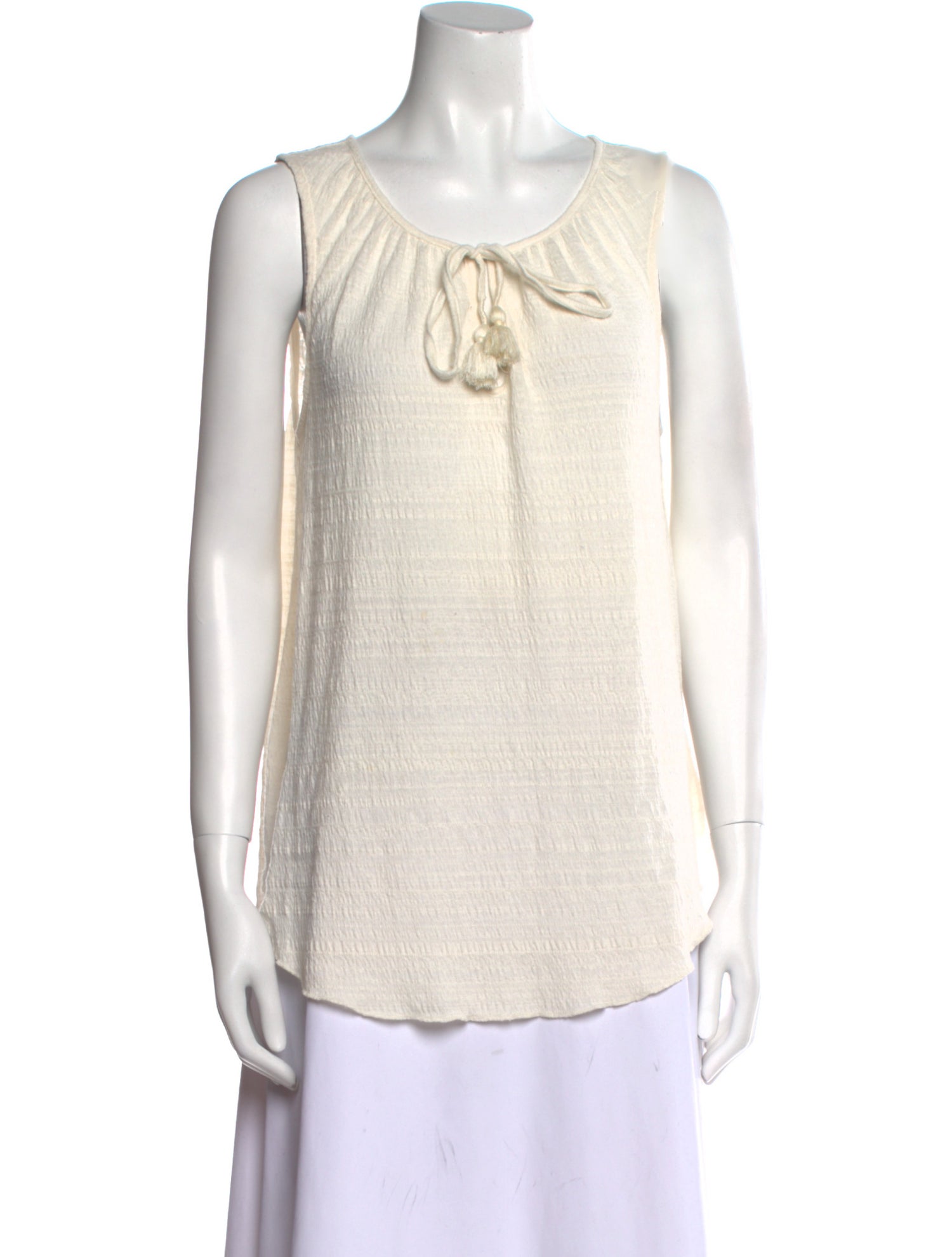 Calypso St. Barth Scoop Neck Sleeveless Top