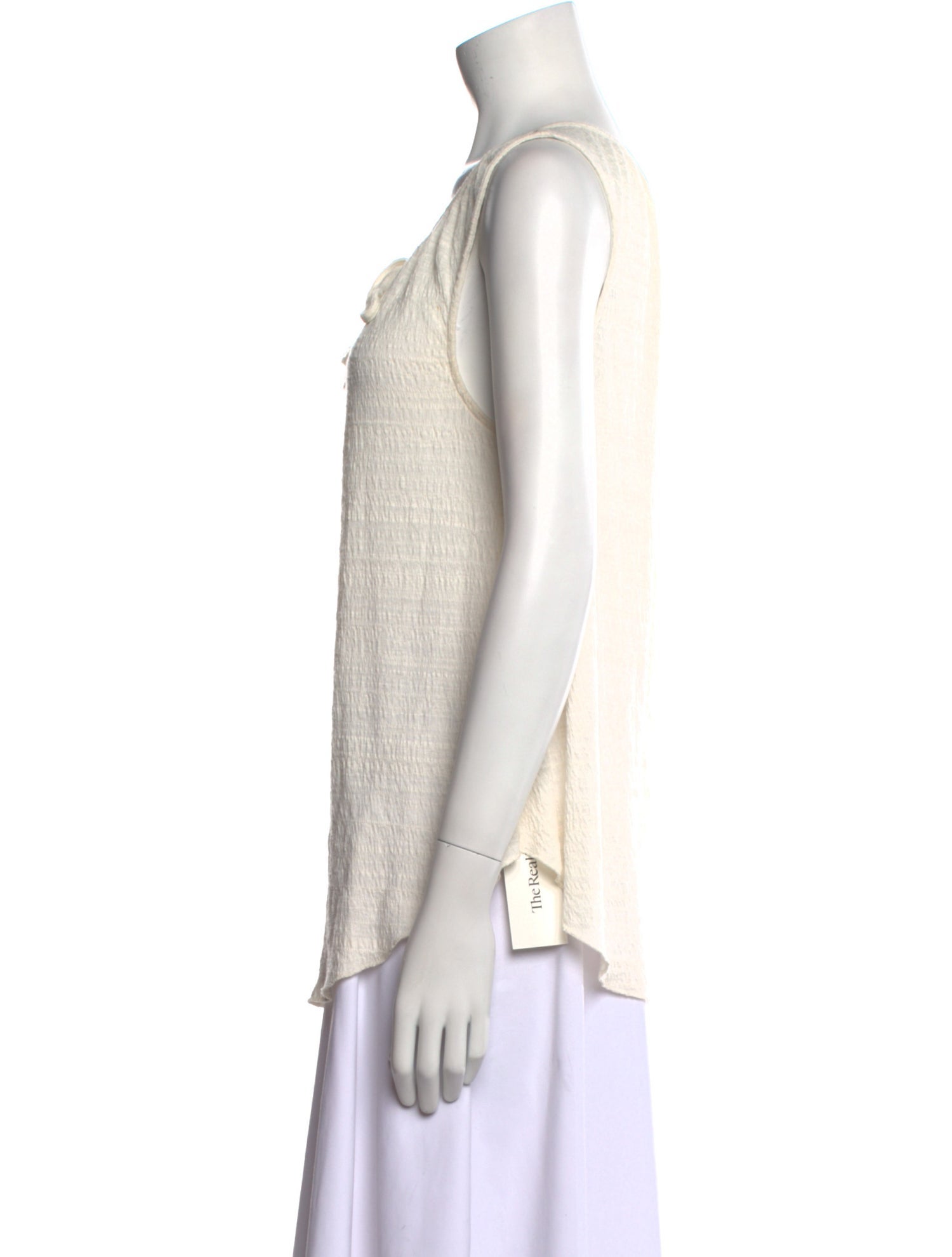 Calypso St. Barth Scoop Neck Sleeveless Top