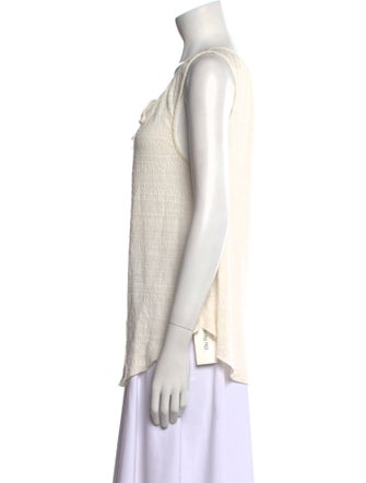 Calypso St. Barth Scoop Neck Sleeveless Top