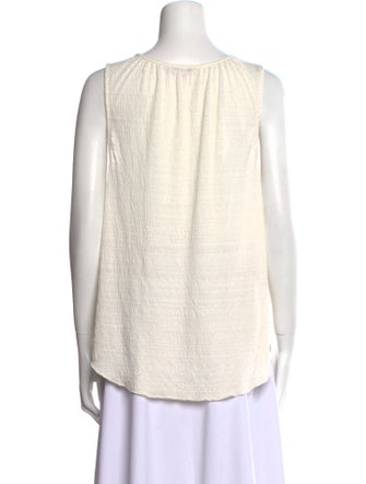 Calypso St. Barth Scoop Neck Sleeveless Top