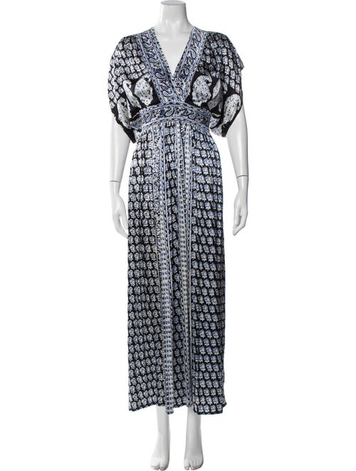 Calypso St. Barth Silk Long Dress