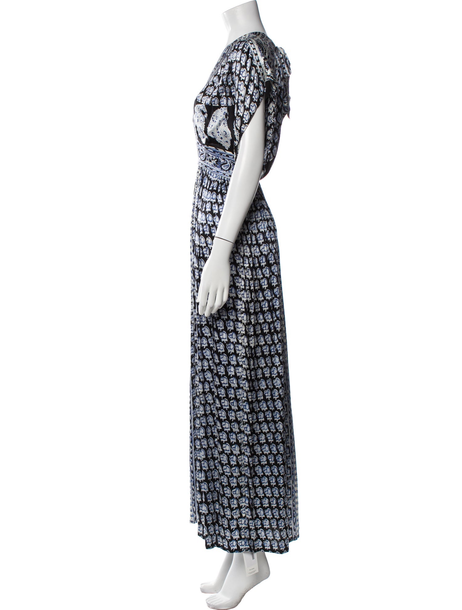 Calypso St. Barth Silk Long Dress