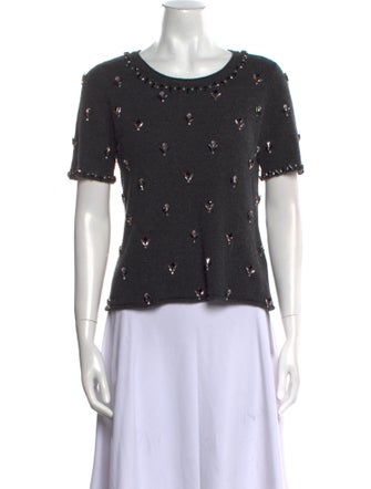 Calypso St. Barth Cashmere Scoop Neck Sweater