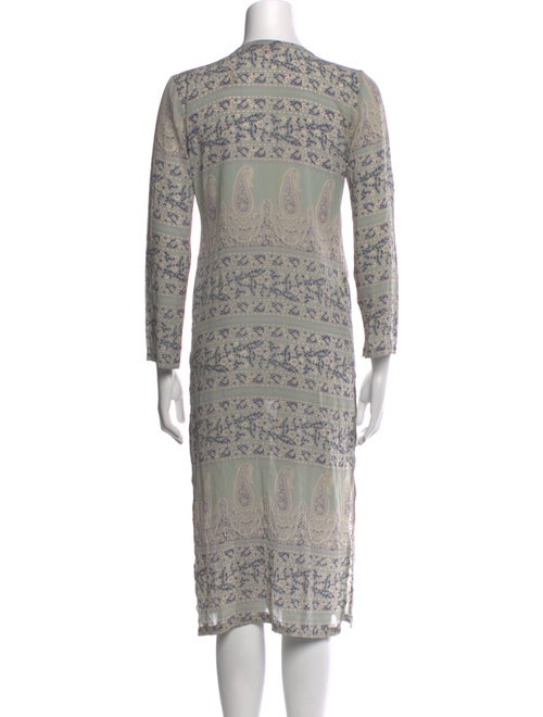 Calypso St. Barth Silk Midi Length Dress