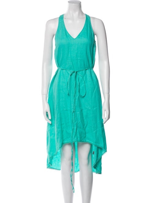 Calypso St. Barth Linen Midi Length Dress