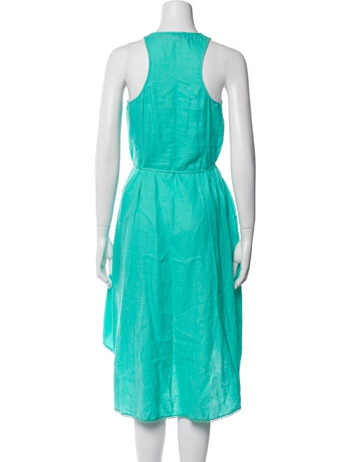 Calypso St. Barth Linen Midi Length Dress