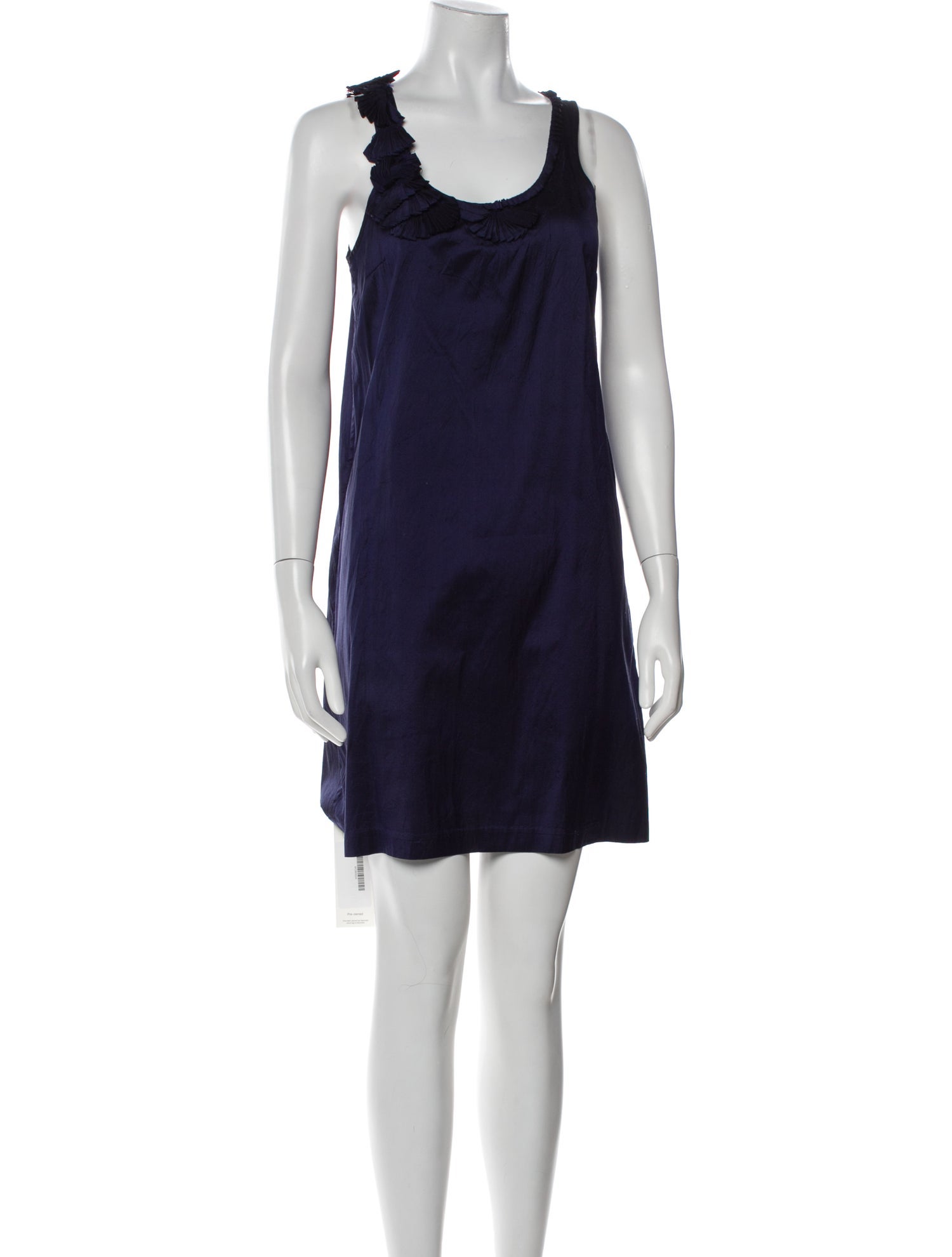 Calypso St. Barth Scoop Neck Mini Dress