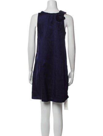 Calypso St. Barth Scoop Neck Mini Dress