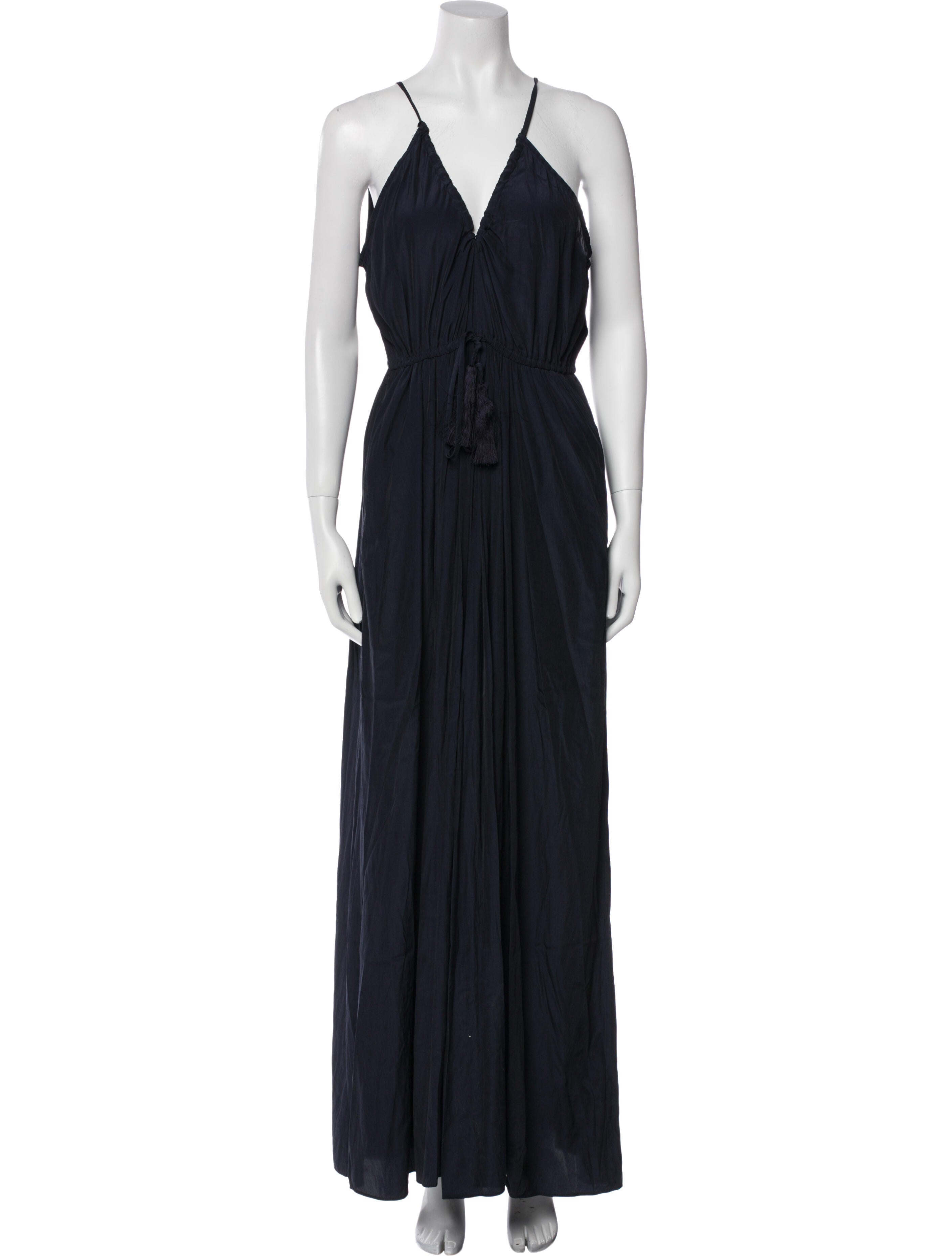 Calypso St. Barth Halterneck Long Dress