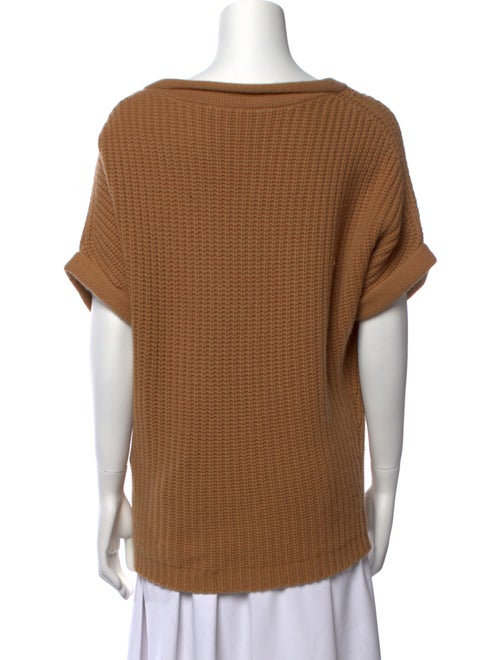 Calypso St. Barth Cashmere Bateau Neckline Sweater