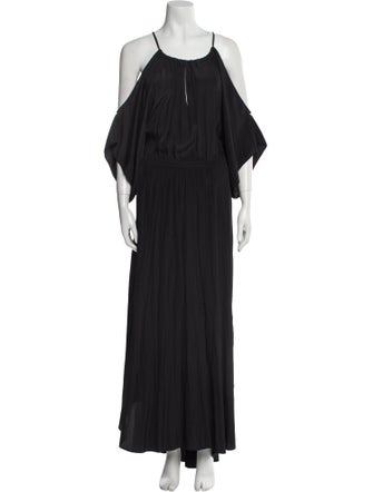 Calypso St. Barth Scoop Neck Long Dress