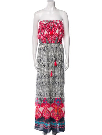Calypso St. Barth Printed Long Dress