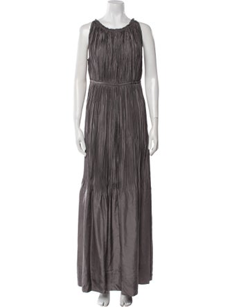 Calypso St. Barth Silk Long Dress