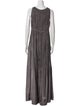 Calypso St. Barth Silk Long Dress