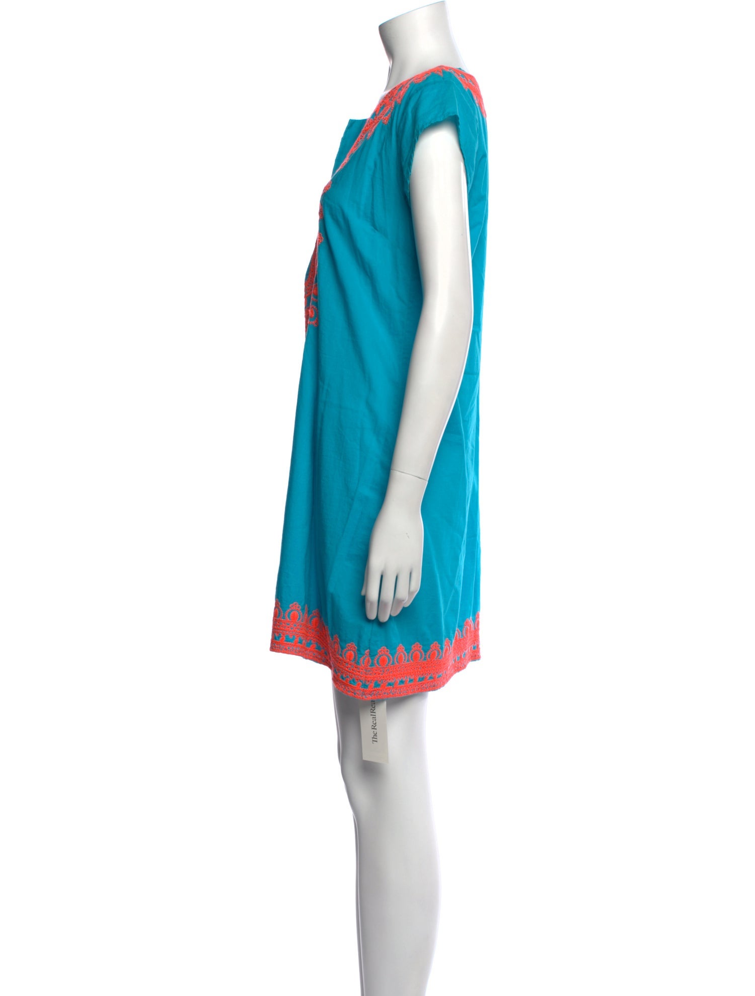 Calypso St. Barth V-Neck Mini Dress