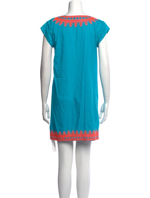 Calypso St. Barth V-Neck Mini Dress