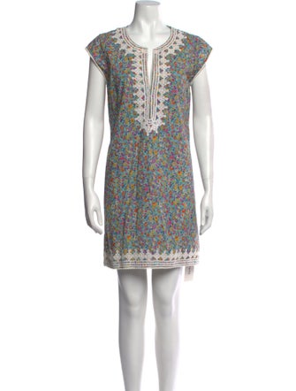 Calypso St. Barth Printed Mini Dress