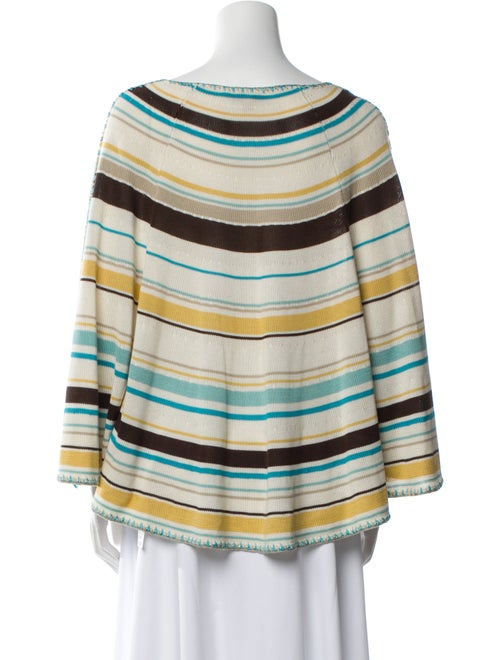 Calypso St. Barth Silk Striped Sweater