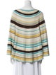 Calypso St. Barth Silk Striped Sweater