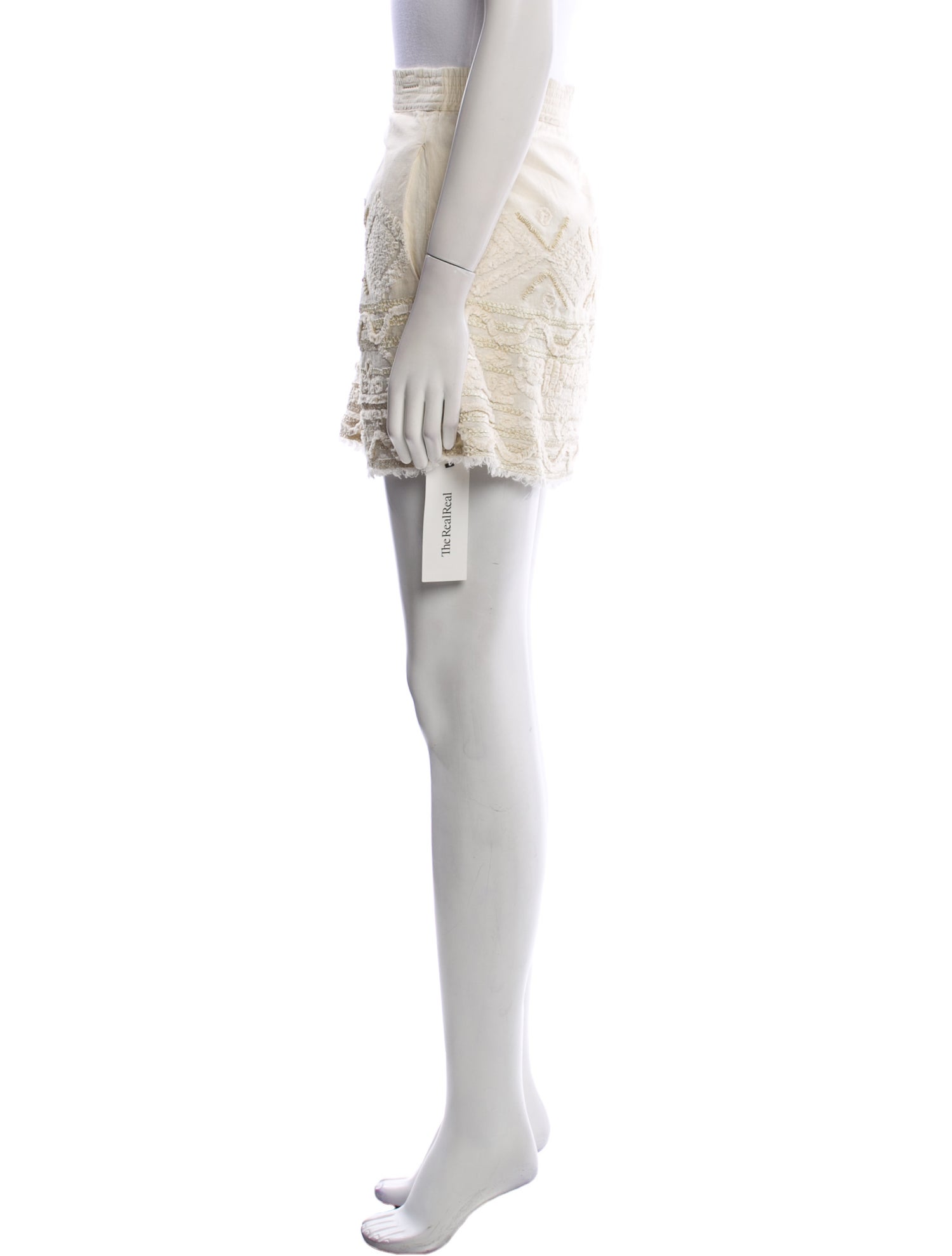 Calypso St. Barth Linen Mini Skirt