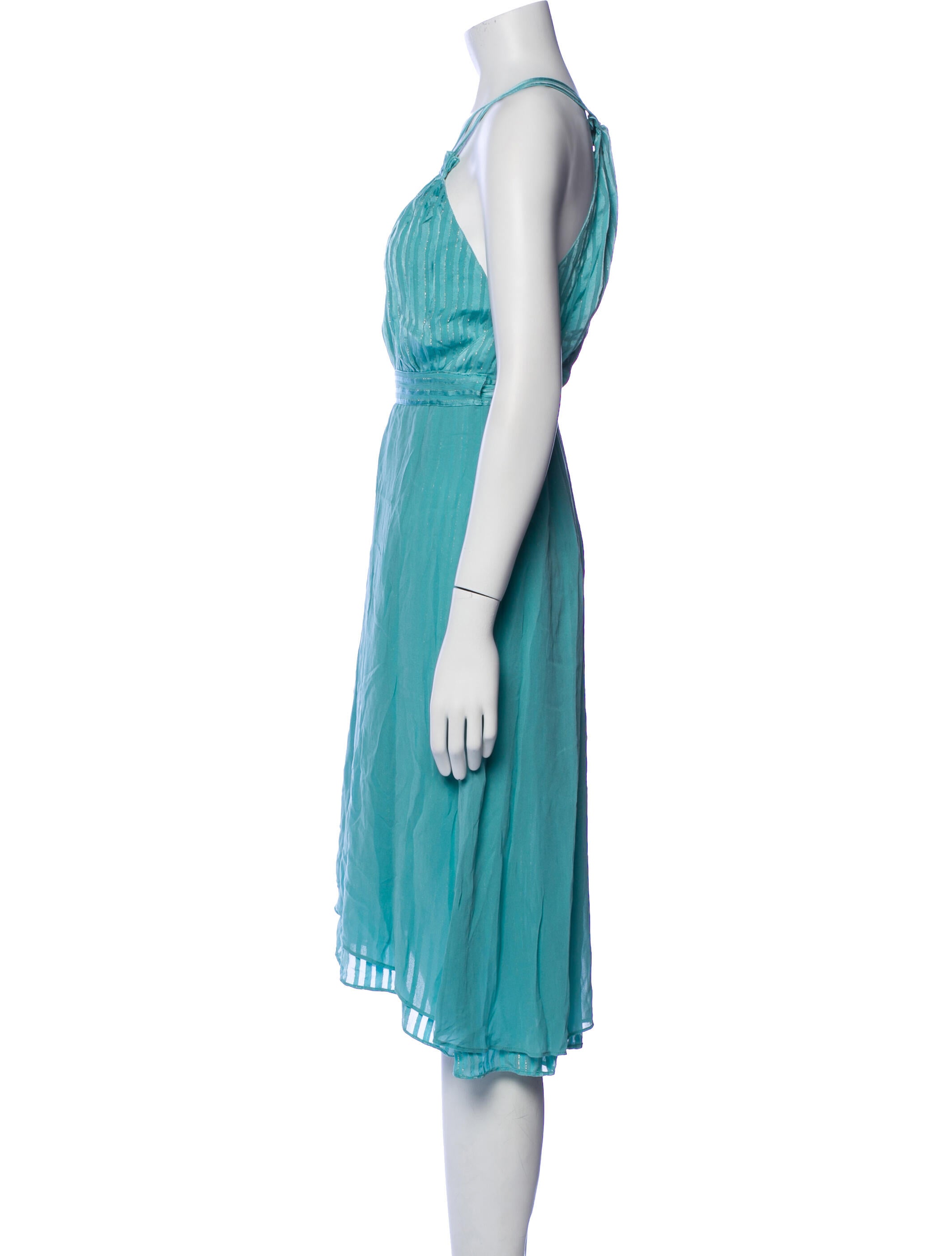 Calypso St. Barth Silk Midi Length Dress