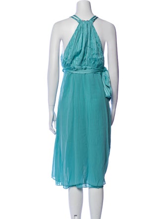 Calypso St. Barth Silk Midi Length Dress