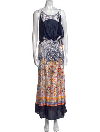 Calypso St. Barth Printed Long Dress