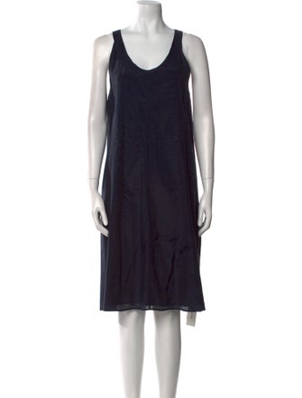 Calypso St. Barth Scoop Neck Knee-Length Dress