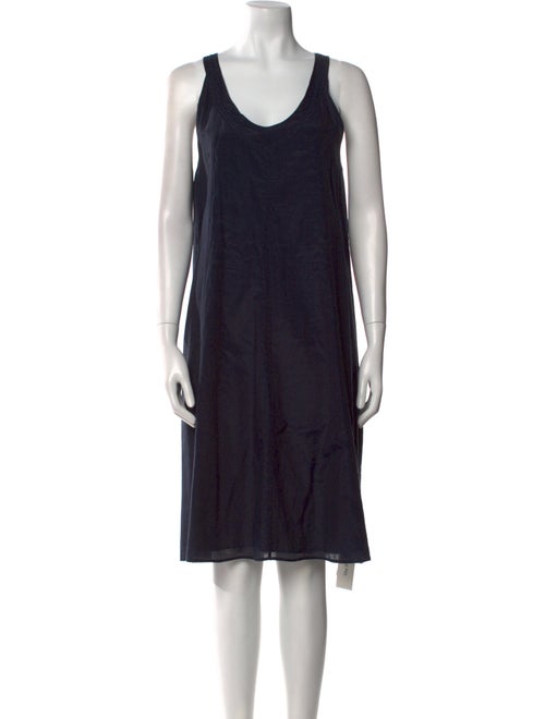 Calypso St. Barth Scoop Neck Knee-Length Dress