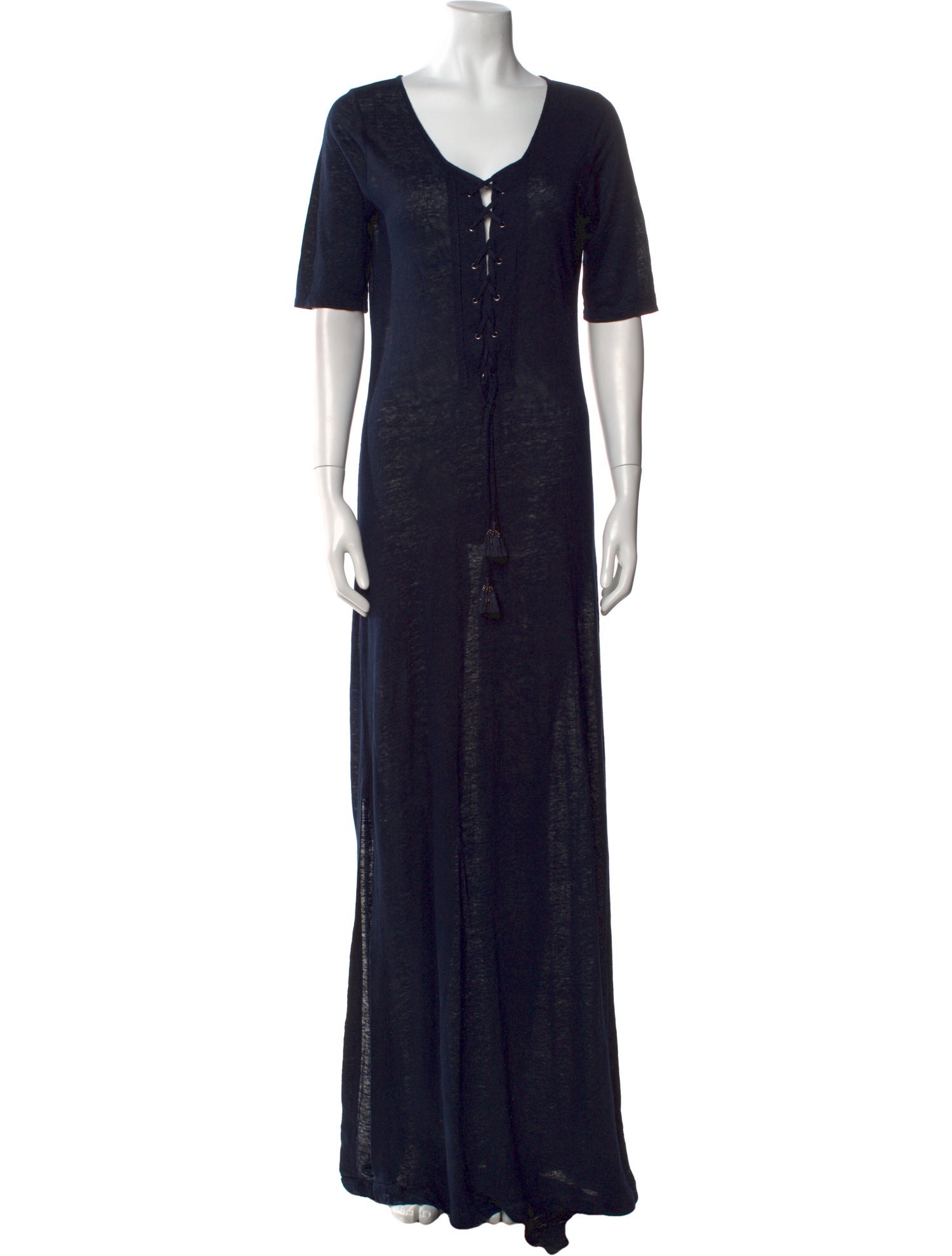 Calypso St. Barth Linen Long Dress