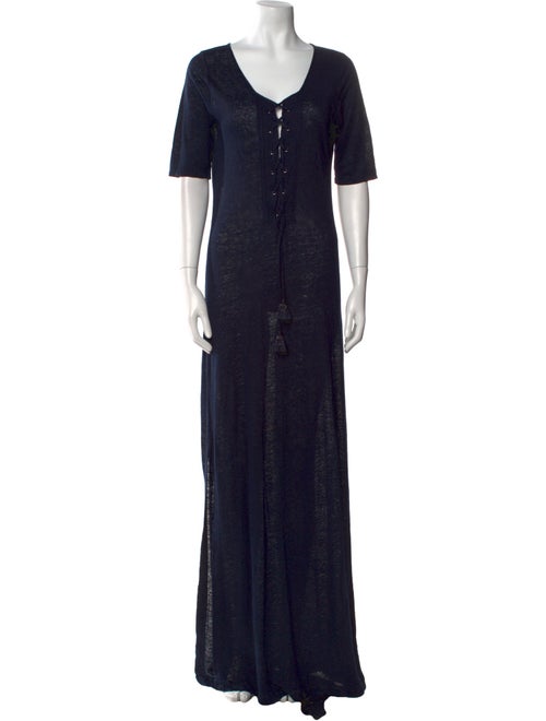 Calypso St. Barth Linen Long Dress