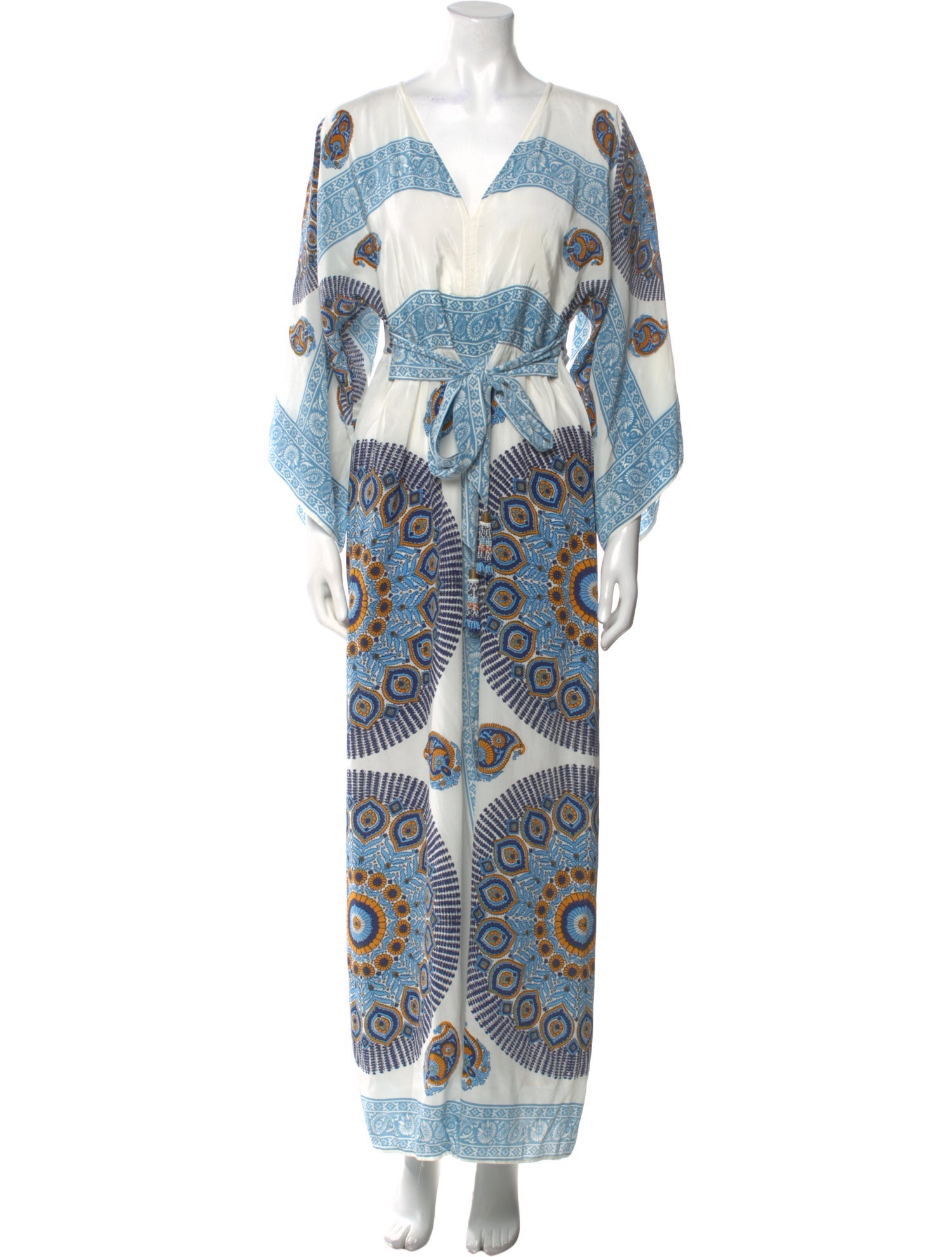 Calypso St. Barth Silk Long Dress