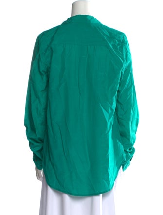 Calypso St. Barth Long Sleeve Button-Up Top