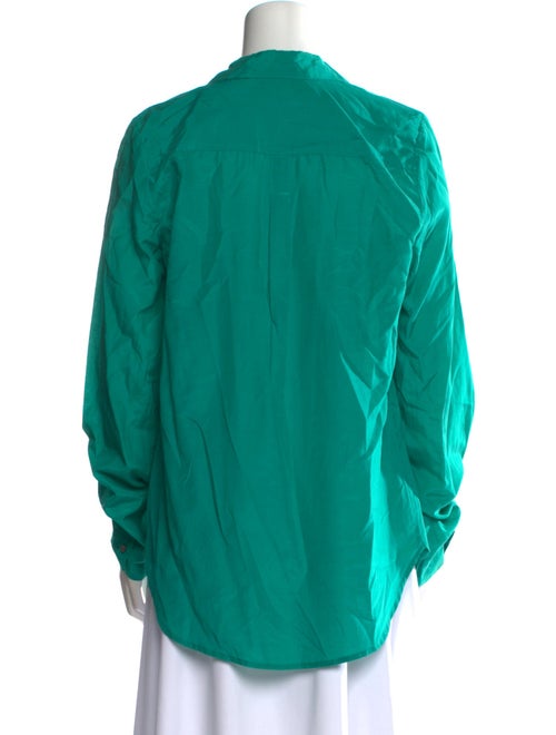 Calypso St. Barth Long Sleeve Button-Up Top