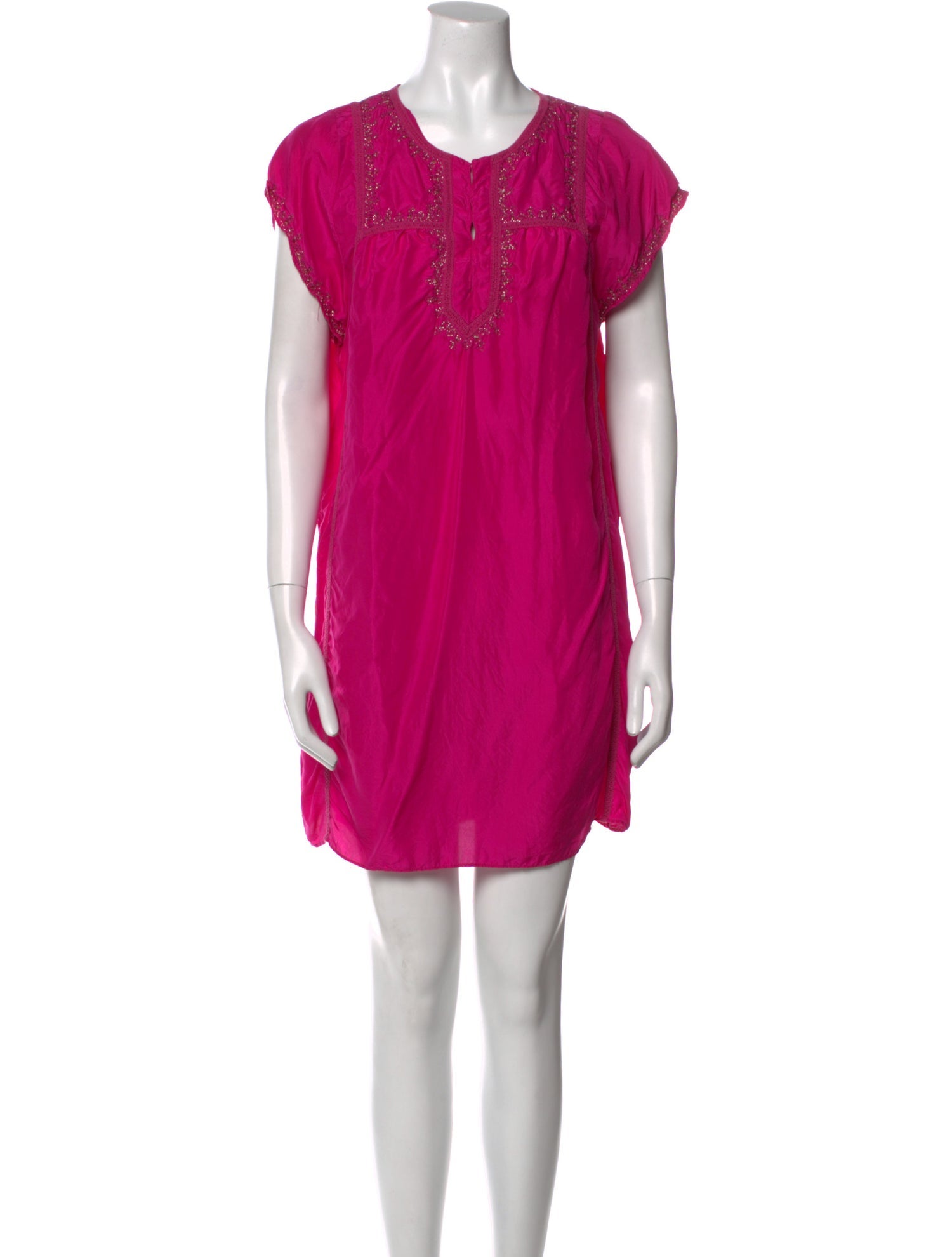 Calypso St. Barth Silk Mini Dress