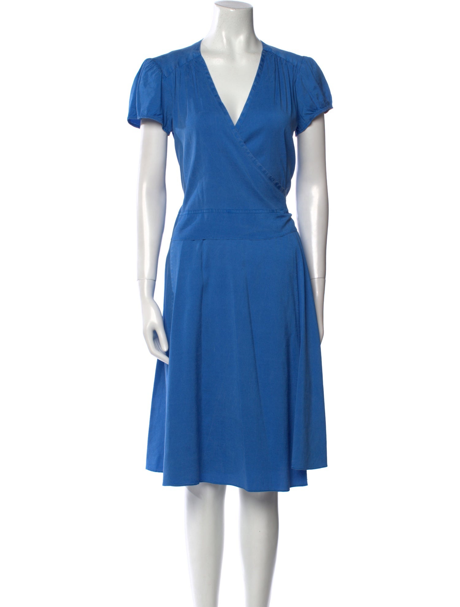 Calypso St. Barth Silk Knee-Length Dress