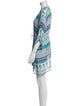 Calypso St. Barth Silk Printed Robe