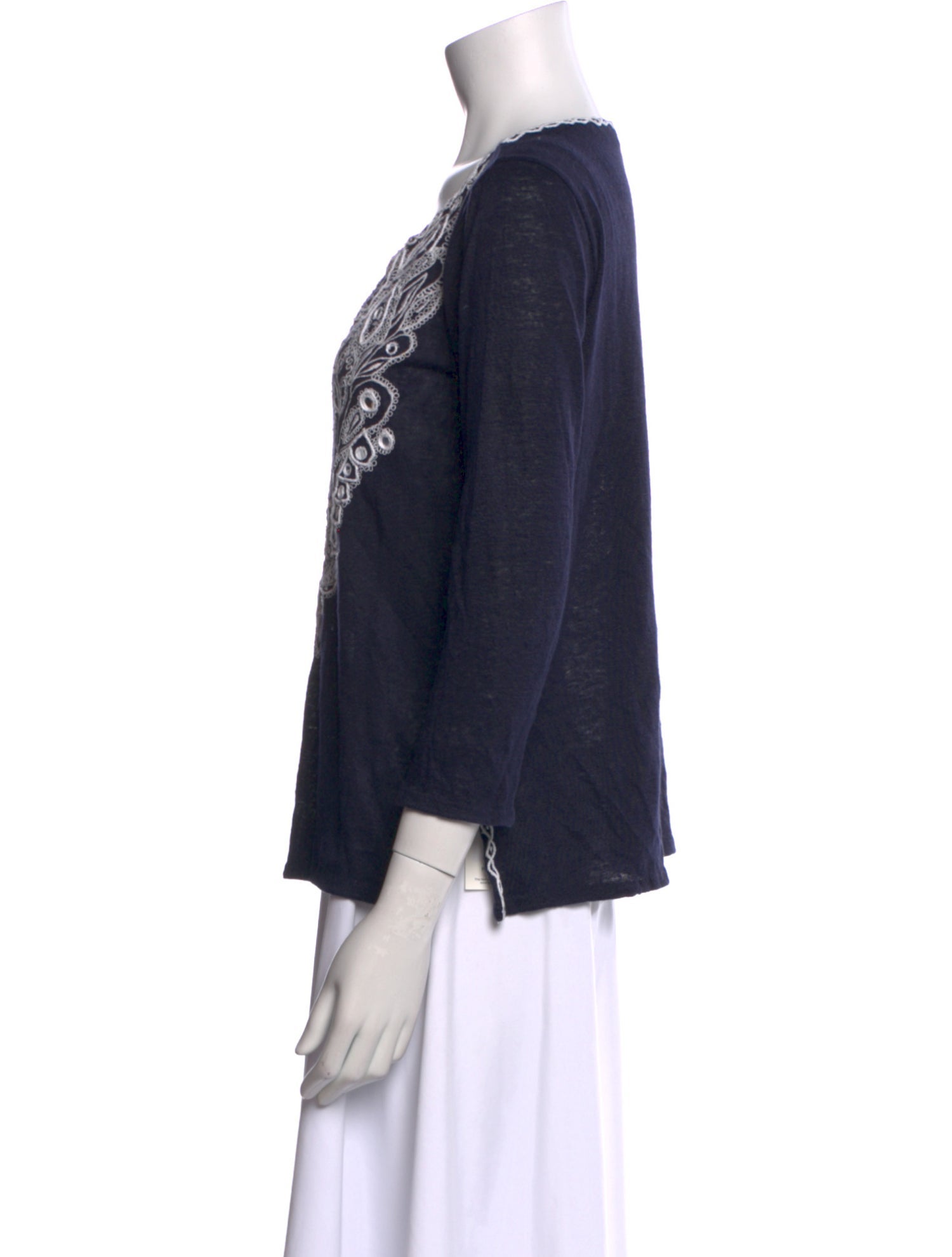 Calypso St. Barth Printed V-Neck Top