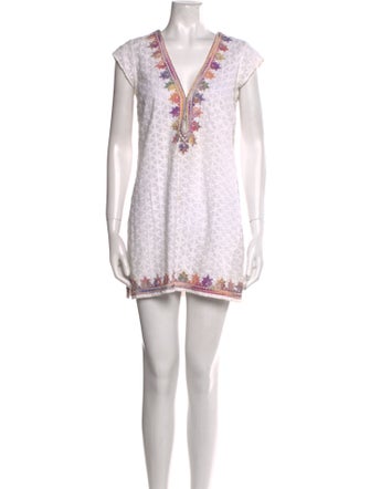 Calypso St. Barth Printed Mini Dress