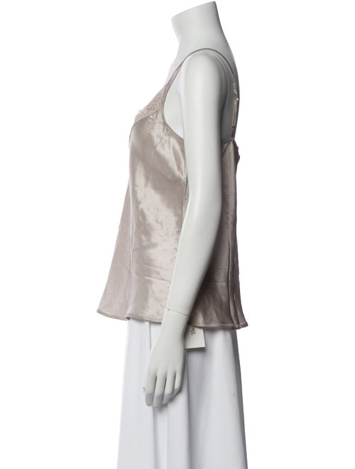 Calypso St. Barth Silk V-Neck Top