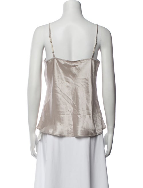 Calypso St. Barth Silk V-Neck Top