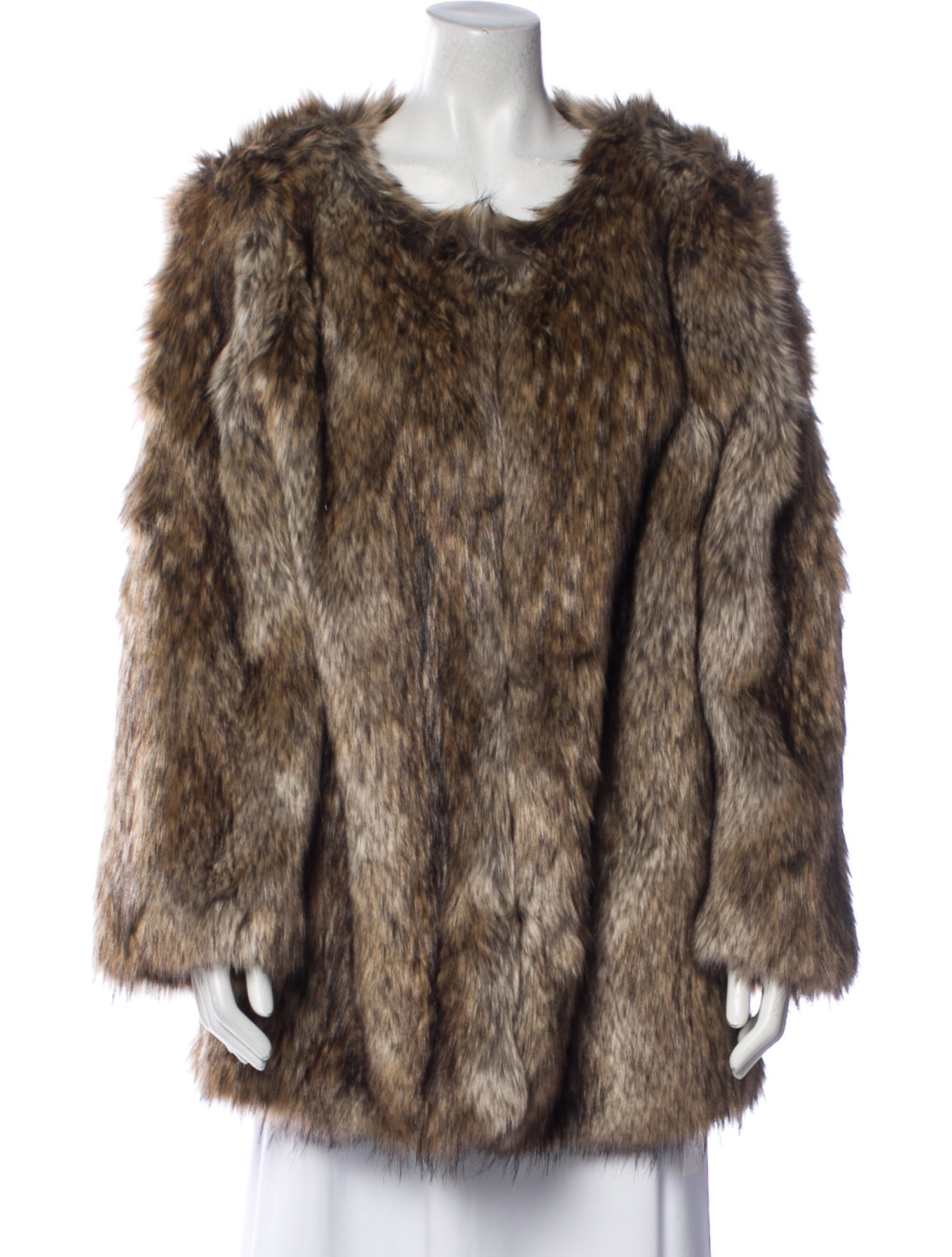 Calypso St. Barth Faux Fur Faux Fur Jacket