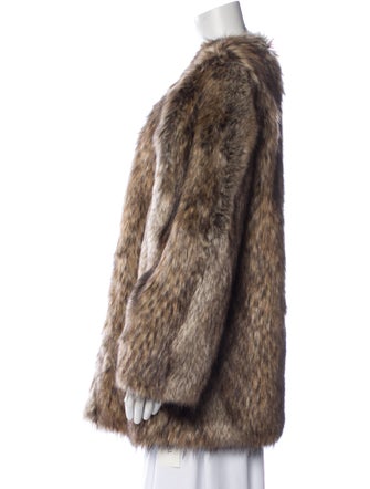Calypso St. Barth Faux Fur Faux Fur Jacket