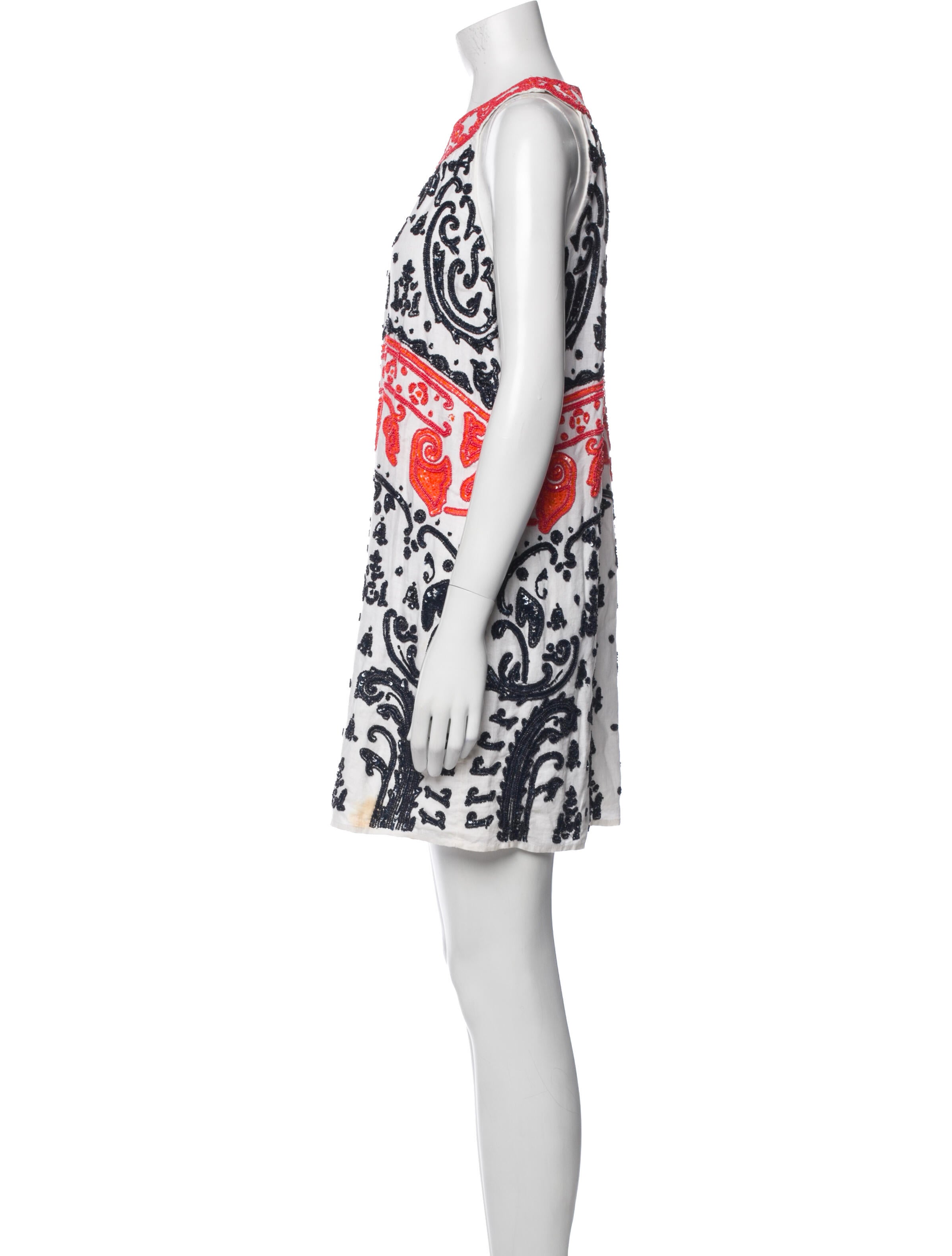 Calypso St. Barth Linen Mini Dress