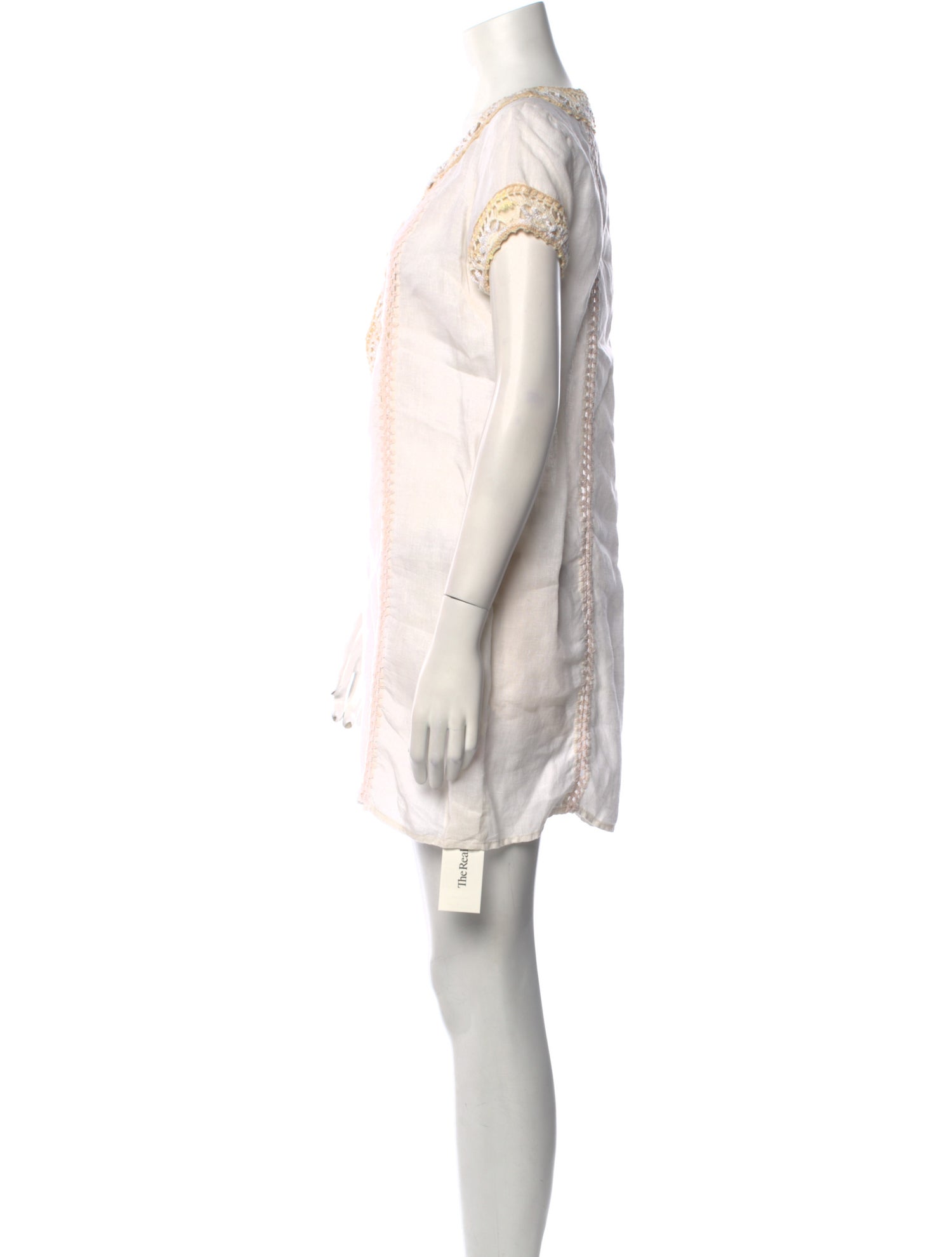 Calypso St. Barth Linen Mini Dress