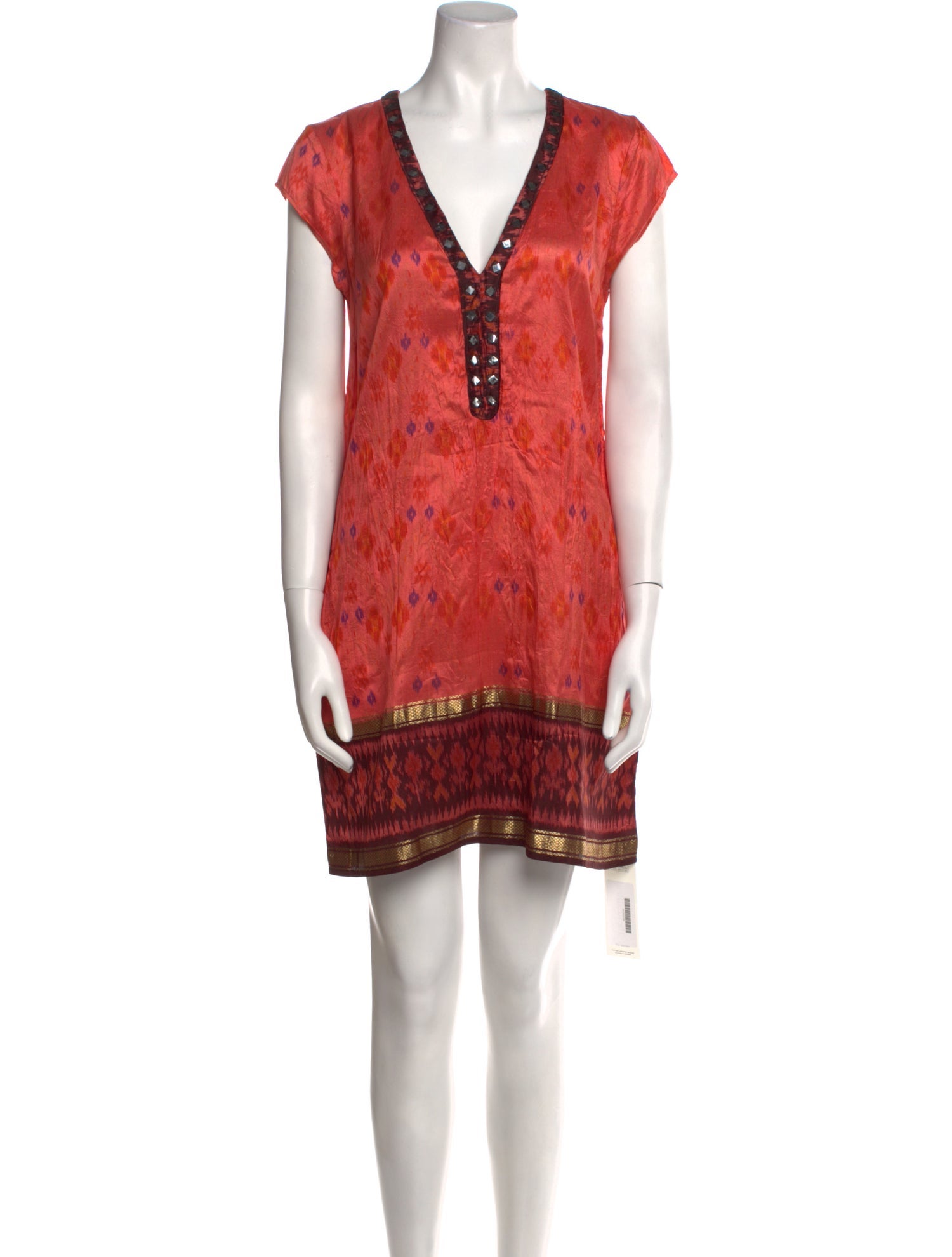 Calypso St. Barth Silk Mini Dress