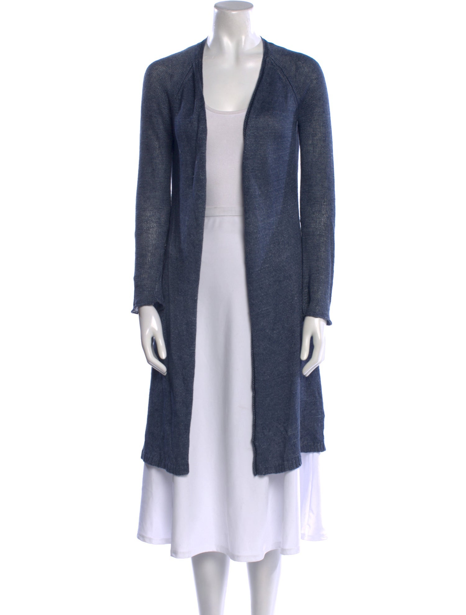 Calypso St. Barth Linen Open Front Sweater